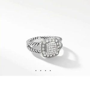 Petite Albion Ring with Diamonds